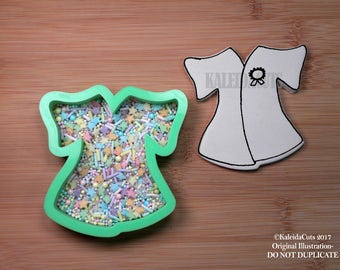 Grad Gown Cookie Cutter