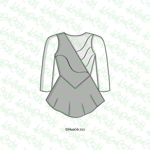 Long Sleeve Cheer Cookie Cutter