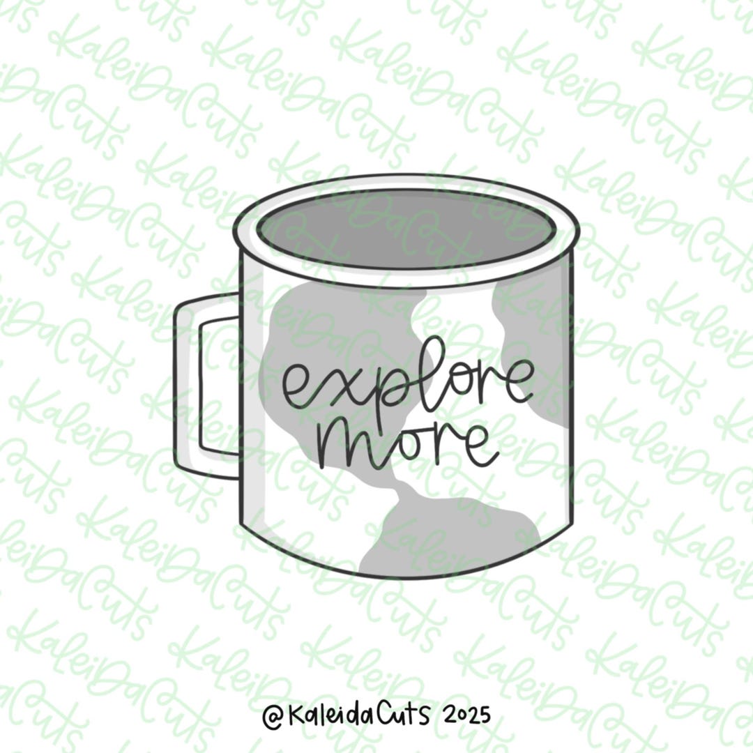 Cwc Cookie Cutter Mug Explore Mug Cookie Cutter - Etsy