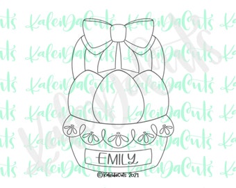 Easter Basket 2021 Cookie Cutter