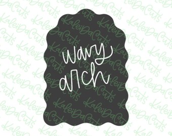 Wavy Arch Cookie Cutter