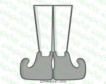 Tall Elf Legs Cookie Cutter