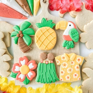 Summer’s Sweet Shoppe (CC2C) Tropical Paradise Class Set of 6 Cookie Cutters