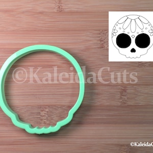 Kawaii Skull Cookie Cutter