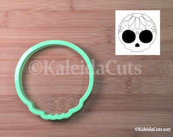 Kawaii Skull Cookie Cutter