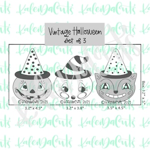 Vintage Halloween Cookie Cutters