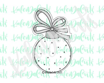 Ribbon Tied Ornament Cookie Cutter
