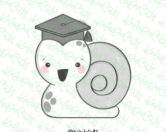 Grad Snail Cookie Cutter