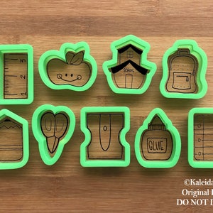 School Themed Cookie Cutters