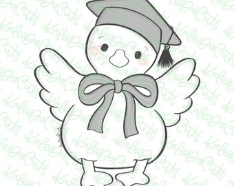 Grad Goose Cookie Cutter