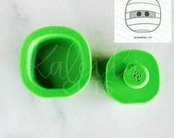 Simple Mummy Face Kaleida Popper