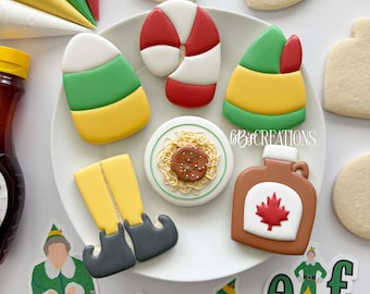 6 B's Creations (Teaching Partners) Elf 2026 Set of 6 Cookie Cutters