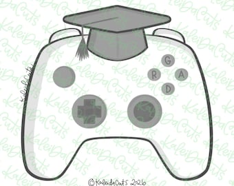 Grad Game Controller Cookie Cutter