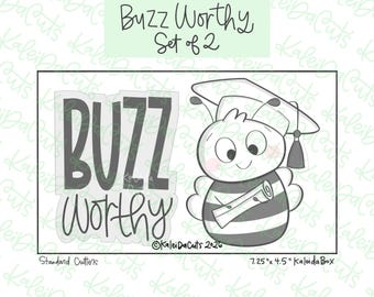 Buzz Worthy Cookie Cutters Set of 2