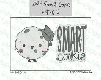 2024 Smart Cookie Set of 2 Cookie Cutters