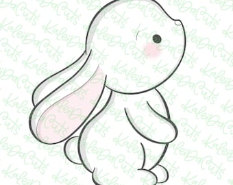 Precious Bunny Cookie Cutter
