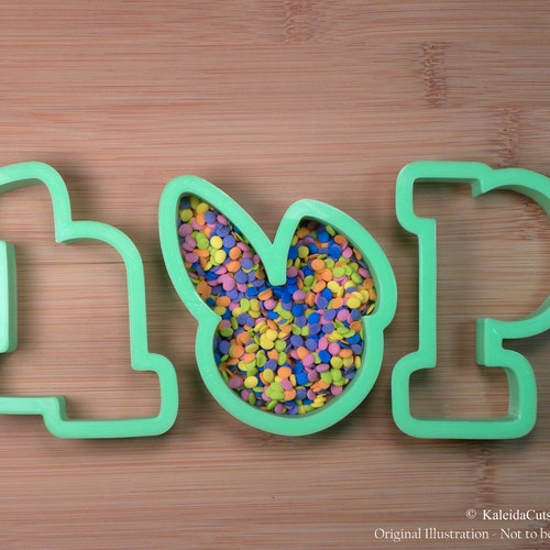 Easter Cookie Cutter Platter Etsy