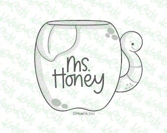 Apple Coffee Mug Cookie Cutter