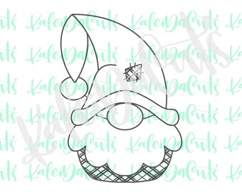 Holiday Gnome Cookie Cutter