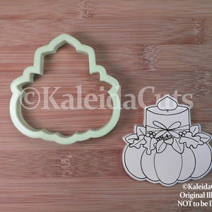 Pumpkin Candle Cookie Cutter