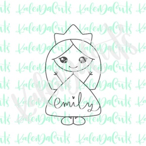Princess Emmy G Cookie Cutter