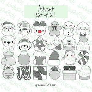 Advent Individual Cookie Cutter