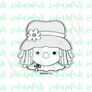 Scarecrow Face 2022 Cookie Cutter