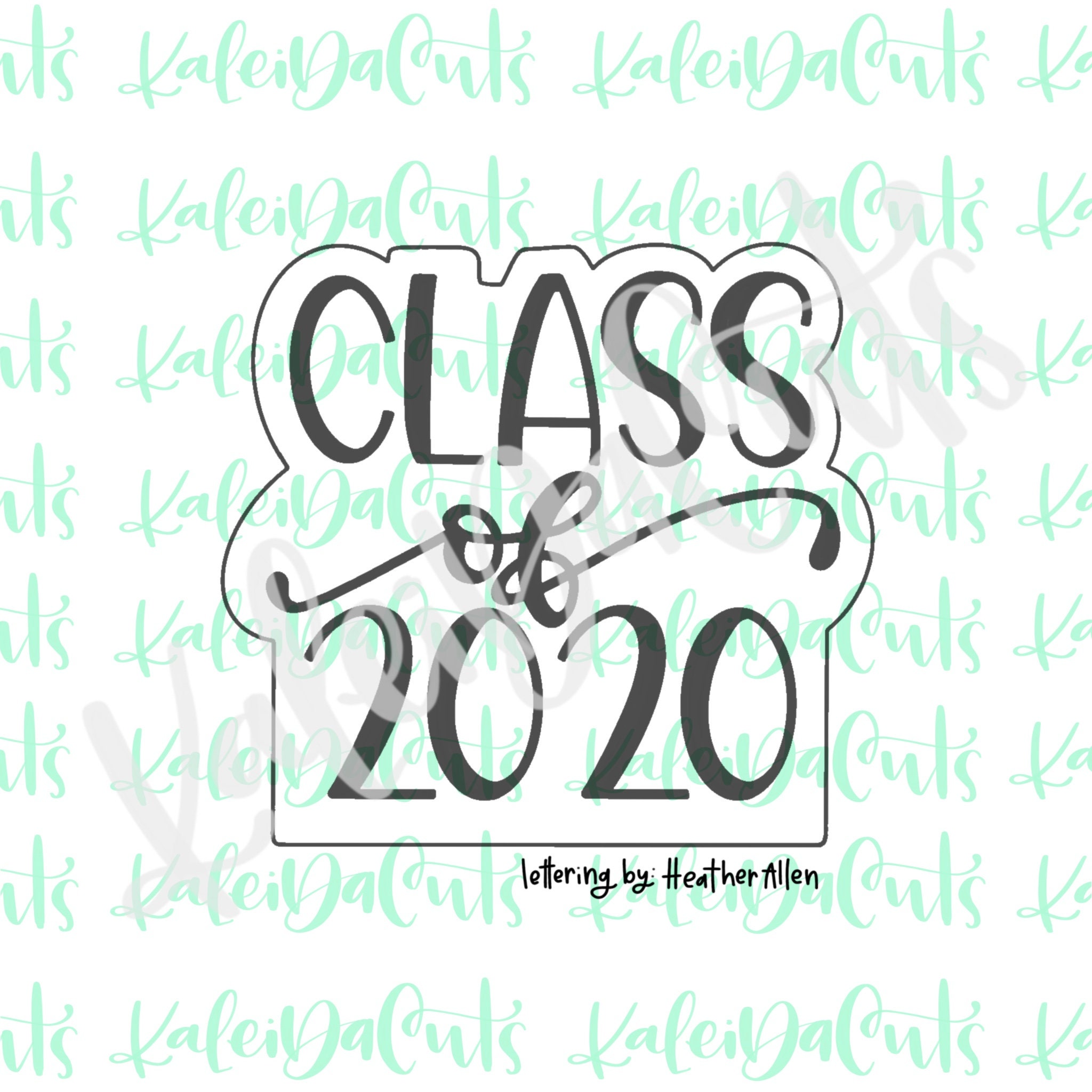 Class of Plaque Cookie Cutter Etsy