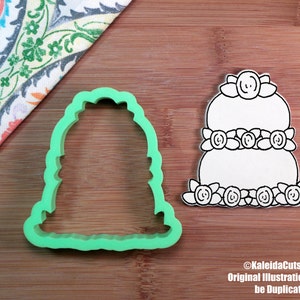 Cadie Wedding Cake Cookie Cutter