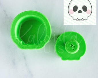 Simple Skull Kaleida Popper