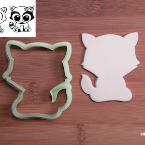 Sitting Fox Cookie Cutter