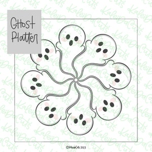 Ghost Platter Cookie Cutter