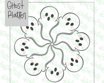 Ghost Platter Cookie Cutter