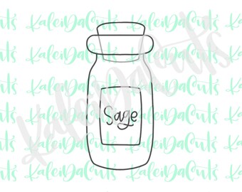 Tincture Jar Cookie Cutter
