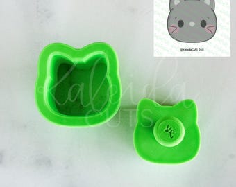 Simple Cat Face Kaleida Popper