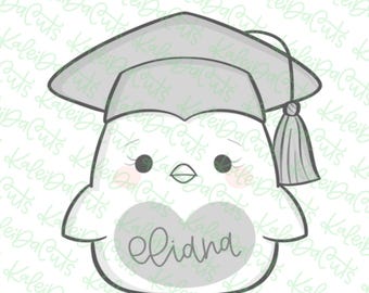 Chick Grad Cookie Cutter