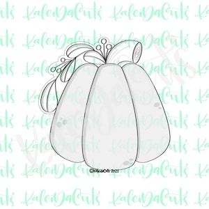 Floral Pumpkin 2022 Cookie Cutter