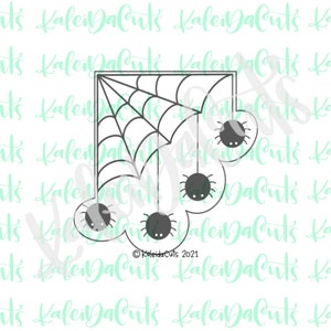 Hanging Spider Web Cookie Cutter