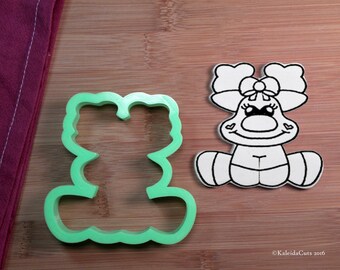 Sitting Reindeer Cookie Cutter