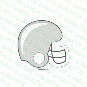Football Helmet 2023 Cookie Cutter