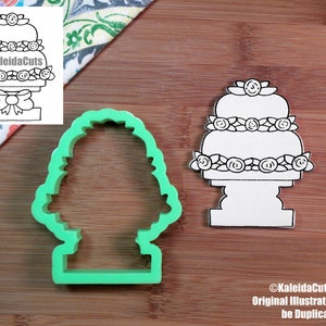 Cadie Wedding Cake Stand Cookie Cutter