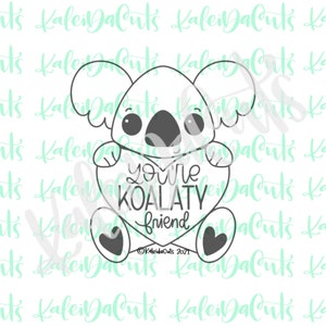 Koala Heart Cookie Cutter