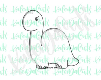 Brontosaurus 2022 Cookie Cutter