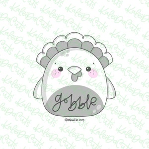 Turkey Plush Cookie Cutter