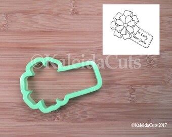 Gift Bow with Tag Cookie Cutter