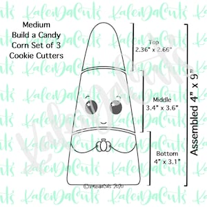 Build a Candy Corn Set - 3 Cookie Cutters