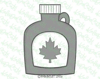 Tall Syrup Bottle Cookie Cutter