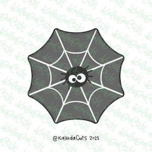 Simple Spider Web Cookie Cutter