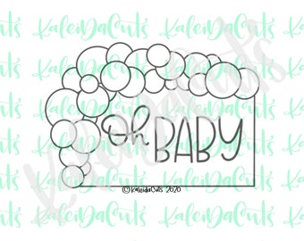 Balloon Wall Plaque Cookie Cutter