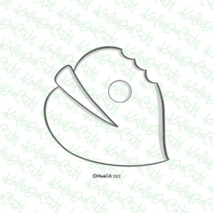 Hungry Leaf Cookie Cutter
